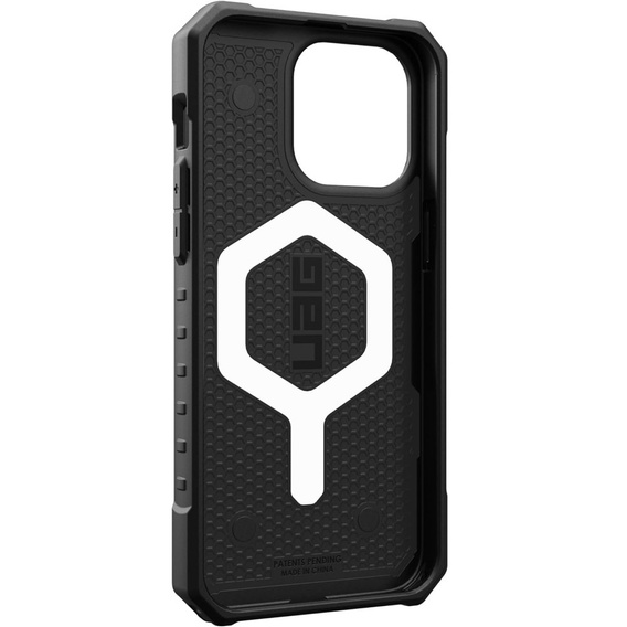 Urban Armor Gear Telefontok a iPhone 15 Pro Max, Pathfinder MagSafe, fekete