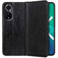 Telefontok a Huawei Nova 9, Wallet Litchi Leather, fekete