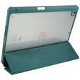Tok iPad 10.2 2021 / 2020 / 2019, Smartcase Hybrid, tolltartó résszel, sötétzöld