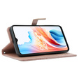 Pattintható tok a Oppo A38 4G / Oppo A18 4G, Mandala, rózsaszín rose gold
