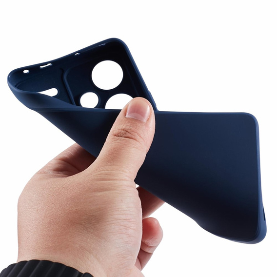 Telefontok a Xiaomi Redmi Note 13 Pro+, Silicone Lite, sötétkék