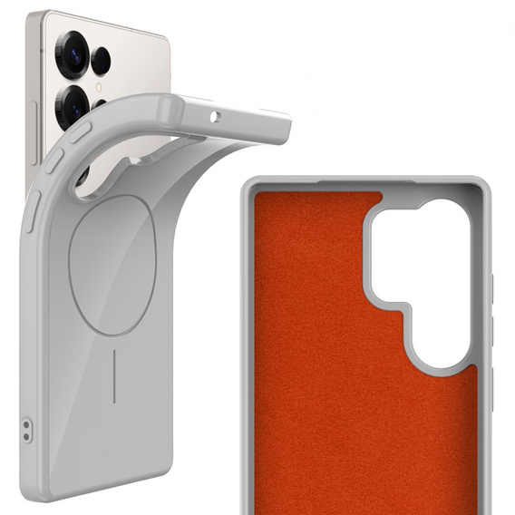 Telefontok a Samsung Galaxy S25 Ultra, GKK Leather, fekete