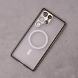 Magnetic Dual Glass MagSafe tok Samsung Galaxy S23 Ultra, arany