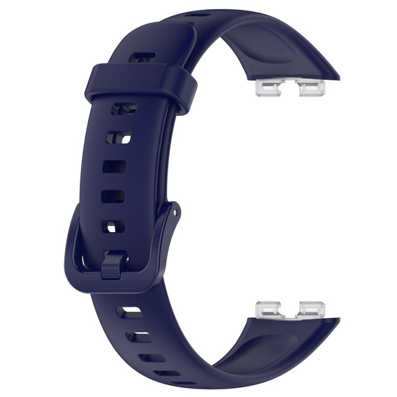 Silikonowy Gumowy Pasek do Huawei Band 8, granatowy