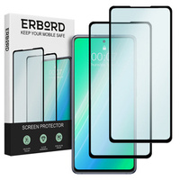 2x edzett üveg a Oppo Reno8 T 4G, ERBORD 3D teljes képernyő