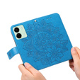 Pattintható tok a Xiaomi Redmi 13C / Poco C65, Mandala Flower, kék
