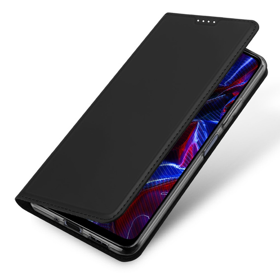Dux Ducis Telefontok a Xiaomi Redmi Note 12 5G / POCO X5 5G, Skinpro, fekete