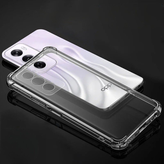 Telefontok a Oppo Reno 12 Pro, Dropproof, átlátszó