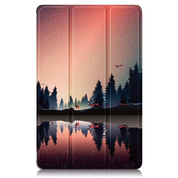 Telefontok a Lenovo Tab P11 Pro Gen 2 2022, Smartcase Pen Slot, forest and lake