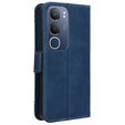 Pattintható tok a Vivo Y19s, Card Slot, sötétkék