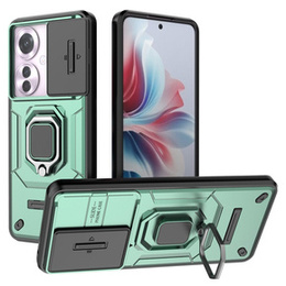 Telefontok a Oppo Reno 11F 5G, KickStand Camera Lens, zöld