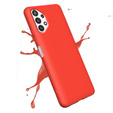 Telefontok a Samsung Galaxy A32 5G, Silicone Lite, piros