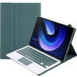 Tok + billentyűzet Xiaomi Pad 6 / 6 Pro, Touchpad, zöld