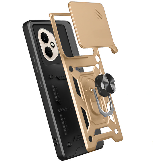 Telefontok a Honor 400 5G, CamShield Slide, arany