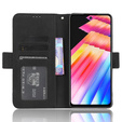 Pattintható tok a Infinix Hot 30, Card Slot, fekete