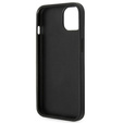 Karl Lagerfeld Telefontok a iPhone 14 Plus, Saffiano Choupette Head Patch, fekete