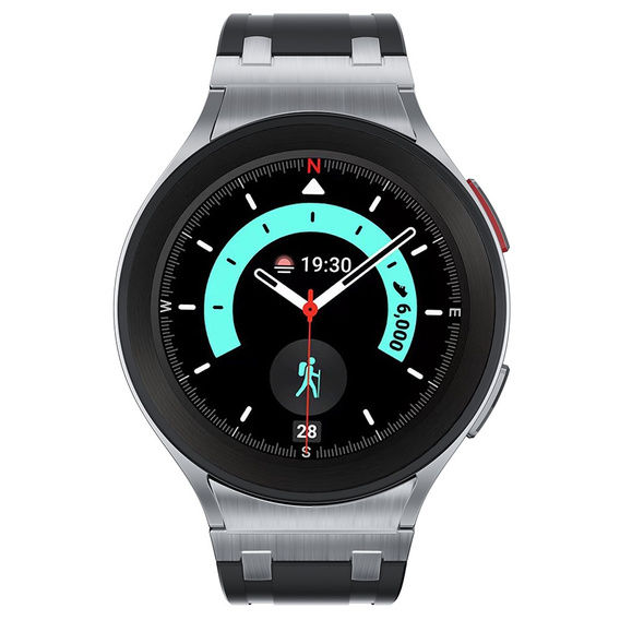 Szilikon szíj Samsung Galaxy Watch 4/5/6 40/42/43/44/45/46/47mm-es órához