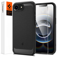 Telefontok Spigen a iPhone 14 Pro Max, Rugged Armor MagSafe, fekete