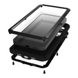 Love Mei Telefontok a Samsung Galaxy S24 FE, armored with glass, fekete