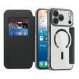 Wallet MagSafe RFID flip tok kameravédelemmel iPhone 17 Pro Max készülékhez