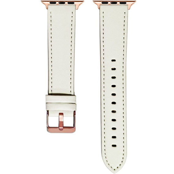 Bőrszíj Apple Watch 1/2/3/4/4/5/6/7/8/SE/Ultra 42/44/45/49mm, rózsaszín