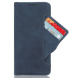 Pattintható tok a Realme GT 6 / 6T, Card Slot, sötétkék