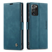 CASEME tok Samsung Galaxy Note 20 Ultra, Leather Wallet Case, zöld