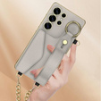Telefontok a Samsung Galaxy S25 Ultra, GKK Leather, fekete