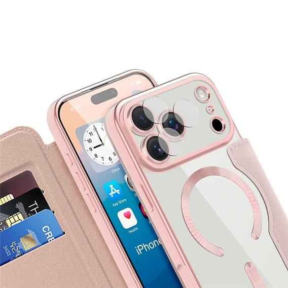 RFID Wallet MagSafe flip tok kameravédelemmel iPhone 17 Pro Max készülékhez