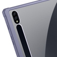 Tok Samsung Galaxy Tab S7 Plus / Tab S7 FE, Smartcase Hybrid, tolltartó résszel, lila