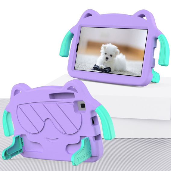 Gyerek tok Samsung Galaxy Tab A7 Lite 8.7T220 / T225 / A 8.0 (2019) T290 / T295, lila
