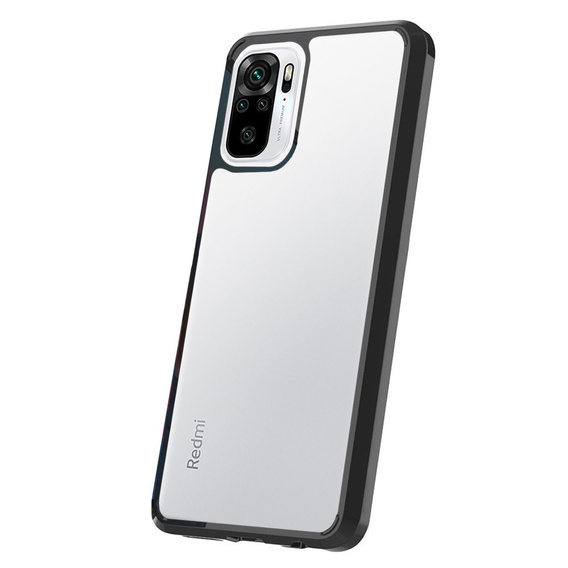 Telefontok a Xiaomi Redmi Note 10/10S, Fusion Hybrid, átlátszó / fekete