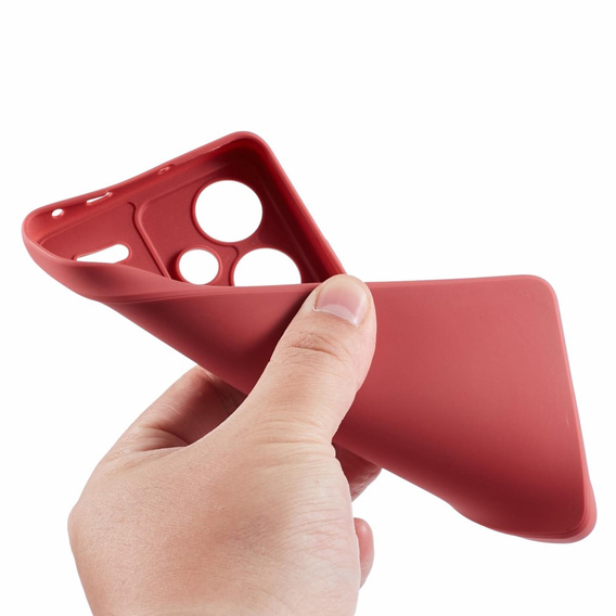Telefontok a Xiaomi Redmi Note 13 Pro+, Silicone Lite, piros