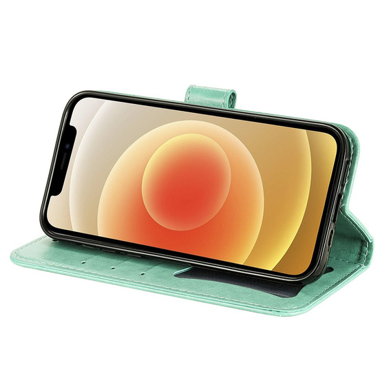 Pattintható tok a Oppo Reno5 Z / A94 / A95 5G, Mandala, zöld
