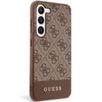 GUESS Telefontok a Samsung Galaxy S24+ Plus, 4G Bottom Stripe, barna