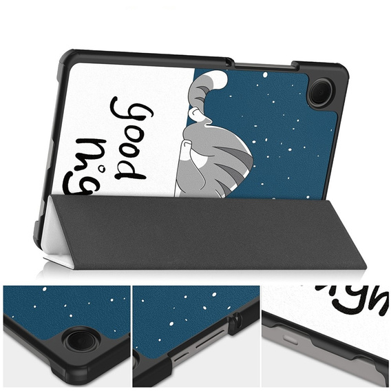 Smartcase nyomtatott mintával Samsung Galaxy Tab A11/A9 készülékekhez