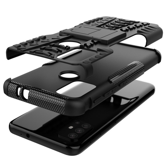 Telefontok a Motorola Moto G10/G30, Tire Armor, fekete