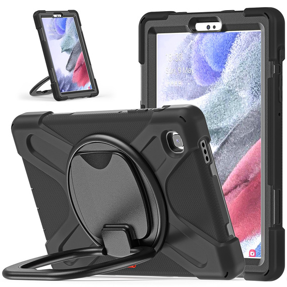 Gyerek tok Samsung Galaxy Tab A7 Lite, páncélozott, pánttal, kék