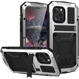 Tojás iPhone 13 Mini, R-JUST, páncélozott, ezüst