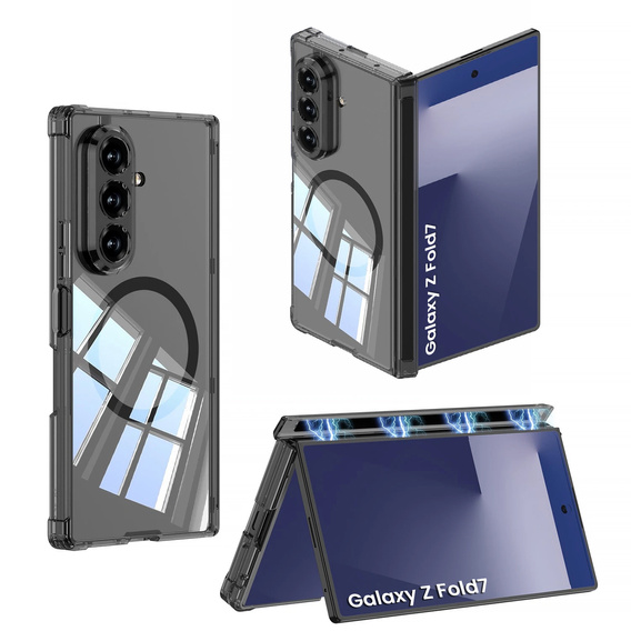 GKK mágneses légzsák cseppálló tok Samsung Galaxy Z Fold7 5G számára