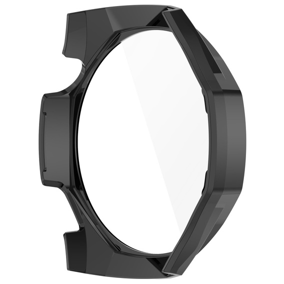 2in1 tok + edzett üveg a Huawei Watch GT 5 Pro 46mm-hoz, fekete