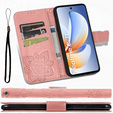 Pattintható tok a Realme C71, Butterfly, rózsaszín rose gold
