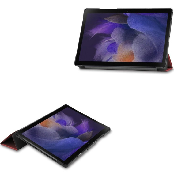 Tok Samsung Galaxy Tab A8 10.5 SM-X200 SM-X205, Smartcase, bordó