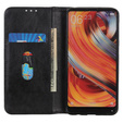 Telefontok a Xiaomi 14 Ultra, Wallet Litchi Leather, fekete