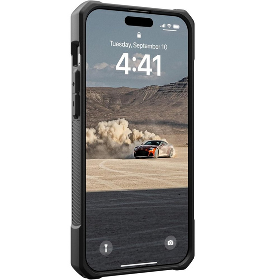 Tok Urban Armor Gear iPhone 15 Pro Max, Monarch, Kevlar fekete
