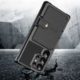 Tok Samsung Galaxy S25 Ultra, Card Holder Kickstand, fekete