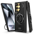 Telefontok a Samsung Galaxy S25 Ultra, Kickstand Ring, fekete