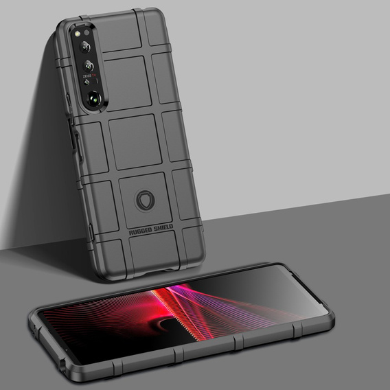 Telefontok a Sony Xperia 1 IV, Rugged Shield, fekete