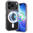 Mágneses tok TPU + akril iPhone 17 Pro Max készülékhez