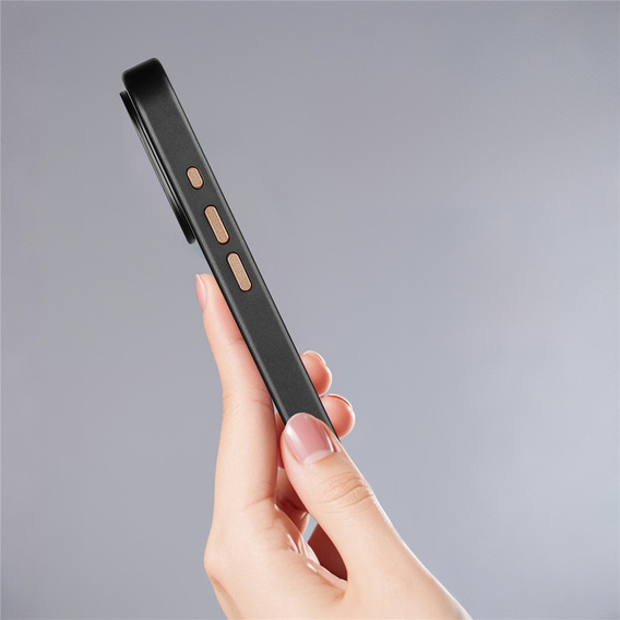 Mágneses aramid szálas tok fém kamera kerettel iPhone 17 Pro-hoz